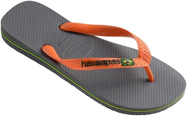image:imageHavaianas Womens Dragon Flip FlopSteel Grey Neon Orange