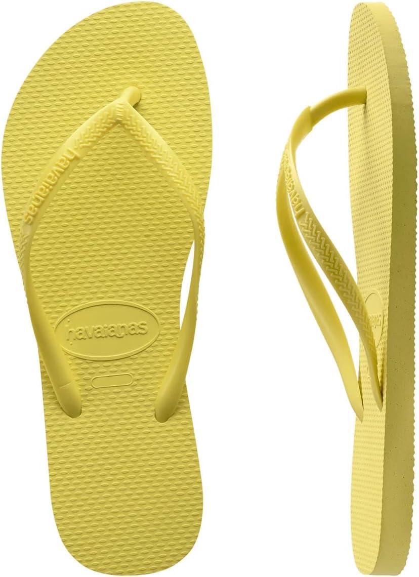 image:imageHavaianas Womens Dragon Flip FlopYellow Pixel