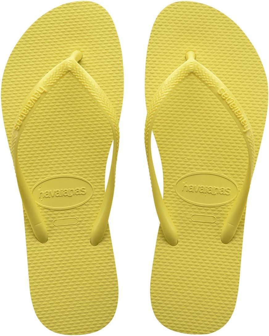 image:imageHavaianas Womens Dragon Flip FlopYellow Pixel
