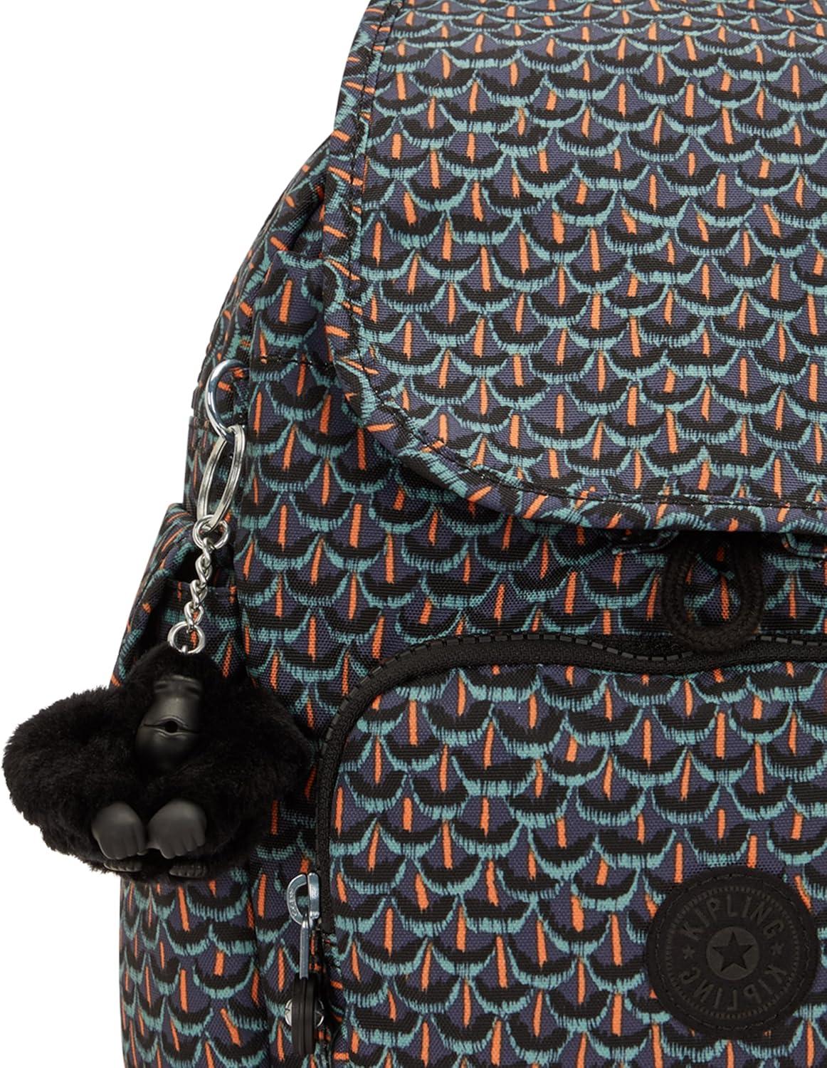 image:imageKipling Womens City Pack Mini Backpack Lightweight Versatile Daypack Durable and WaterResistantGeo Feather