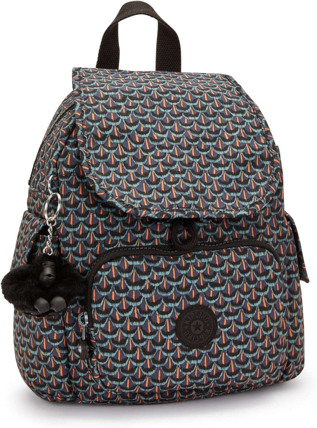 image:imageKipling Womens City Pack Mini Backpack Lightweight Versatile Daypack Durable and WaterResistantGeo Feather