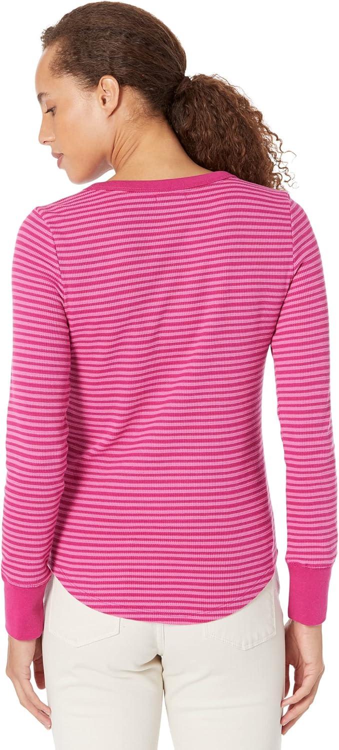 image:imageLONG SLEEVE STRIPED THERMALHillsdale Fuchsia