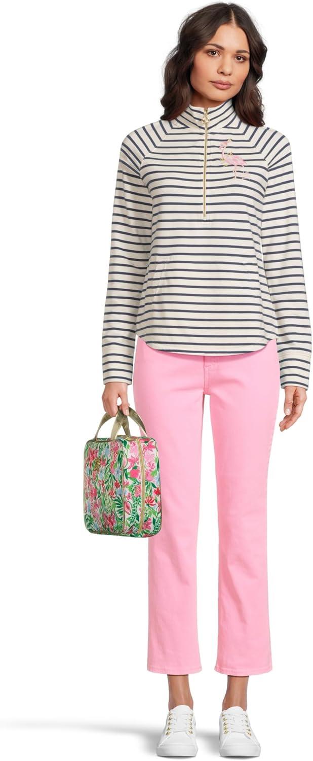 image:imageLilly Pulitzer Womens Constance Cosmetic Case BagMulti Glowing Gardens Accessories Small