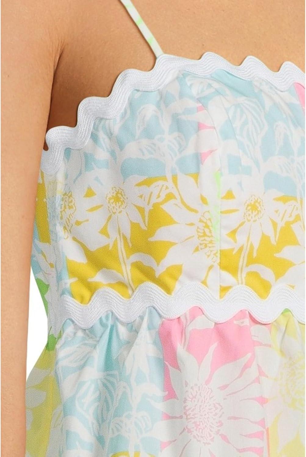 image:imageLilly Pulitzer Womens Jaydis TopMulti Via Sunny Sunflowers
