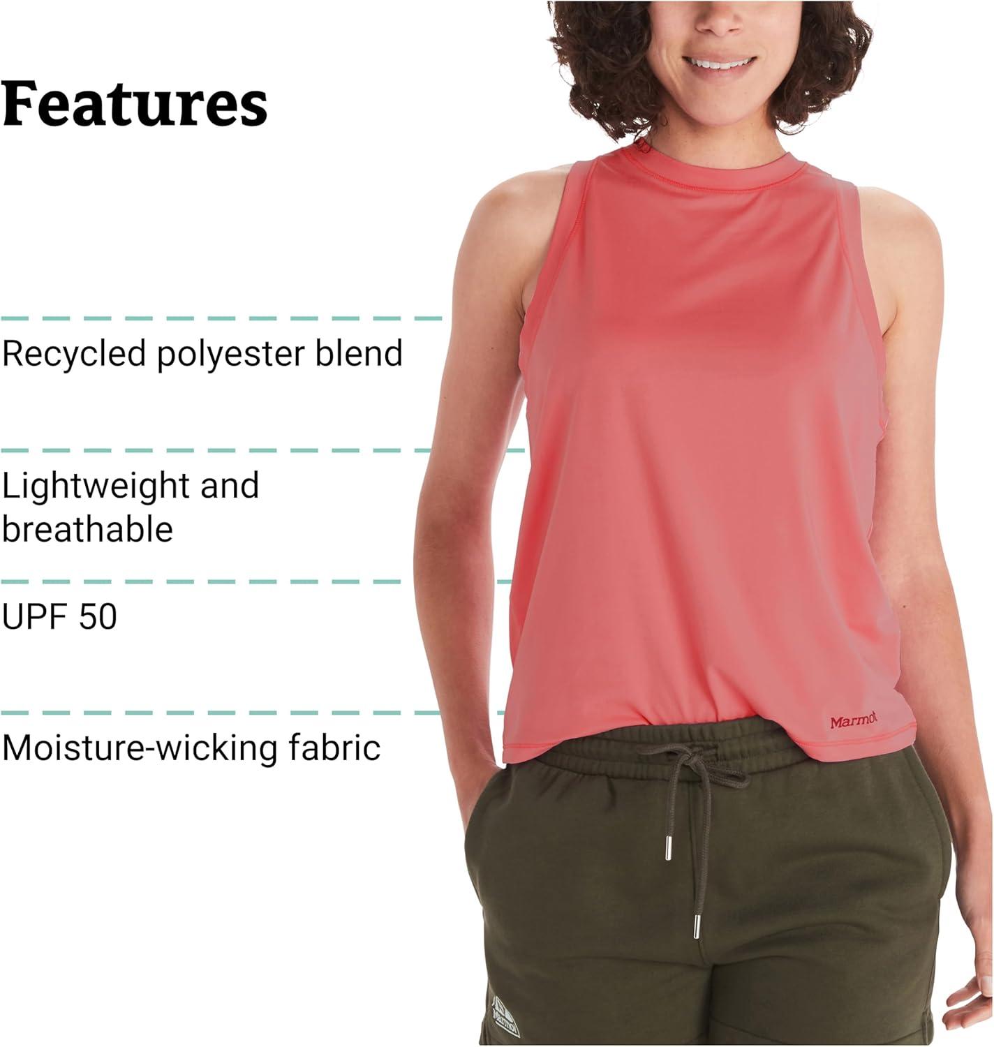 image:imageMARMOT Womens Windridge TankGrapefruit
