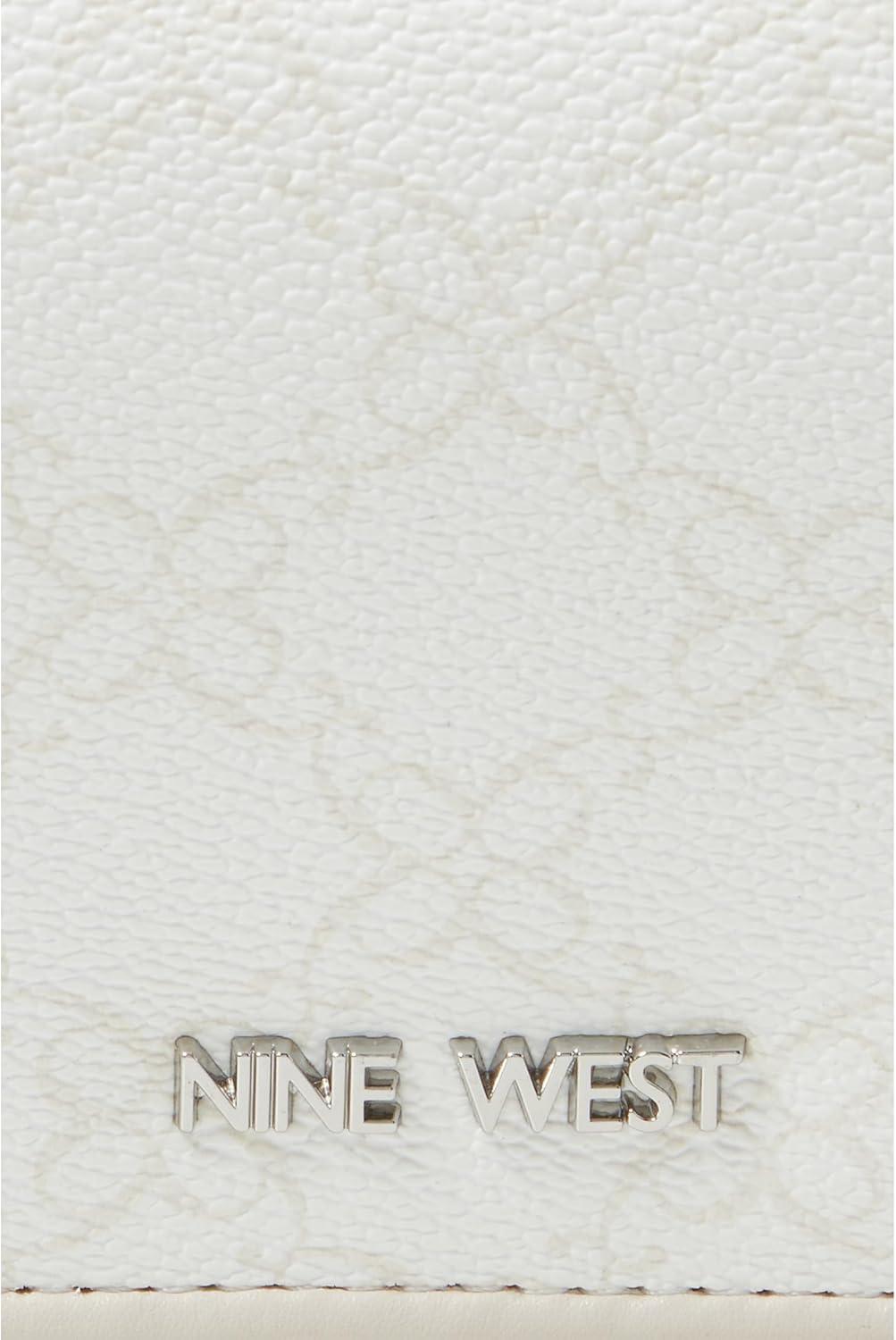 image:imageNine West Womens Zuri Slg OrganizerWhite Logo