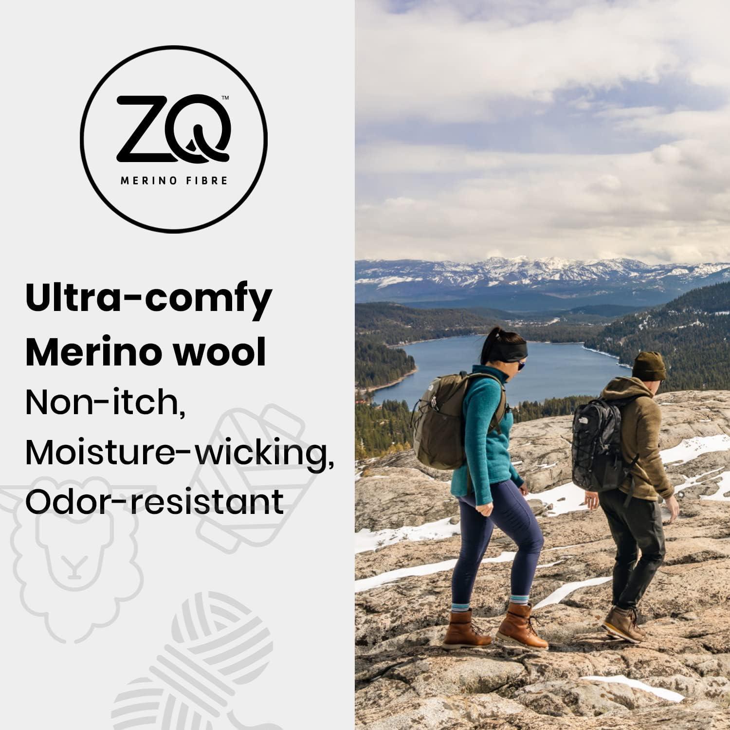 image:imageSmartwool Womens Intraknit Thermal Merino Base Layer Crew Breathable Merino Wool Long Sleeve ShirtBlackwhite