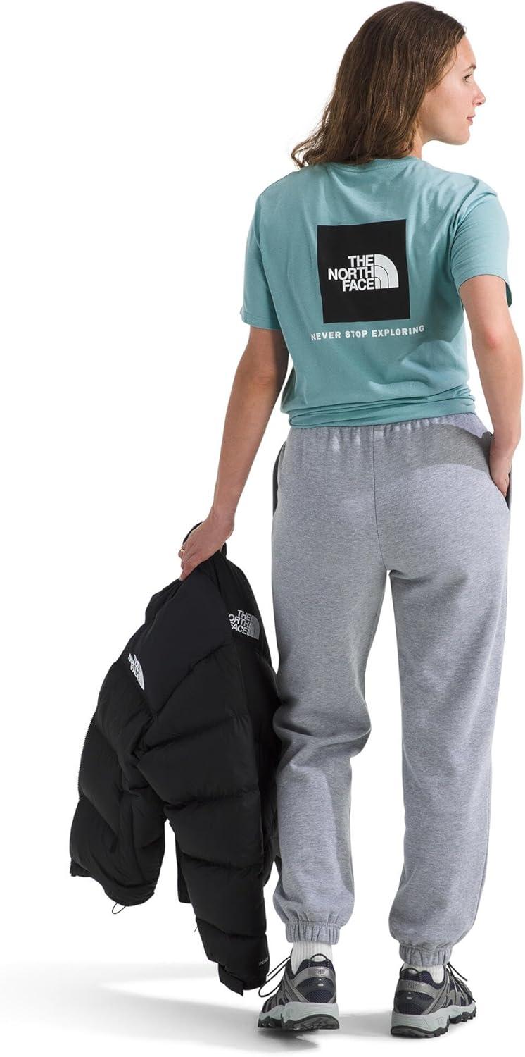 image:imageTHE NORTH FACE Womens Evolution Box NSE Shortsleeve Tee Regular Fit Cotton Tshirt With Logo GraphicsBlue Eclipse