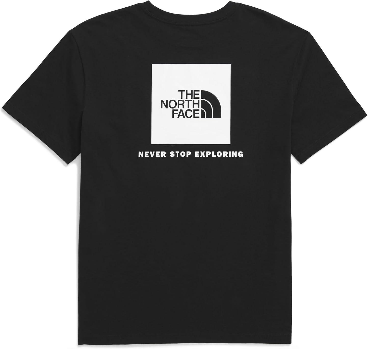 image:imageTHE NORTH FACE Womens Evolution Box NSE Shortsleeve Tee Regular Fit Cotton Tshirt With Logo GraphicsTnf BlackTnf White