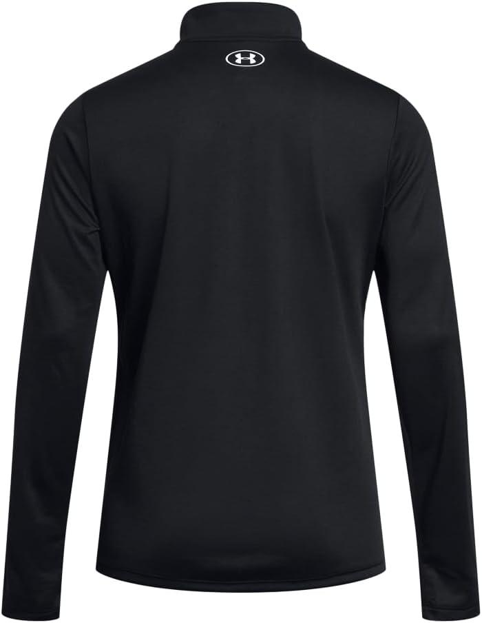 image:imageUnder Armour Womens Tech Quarter Zip001 Black White