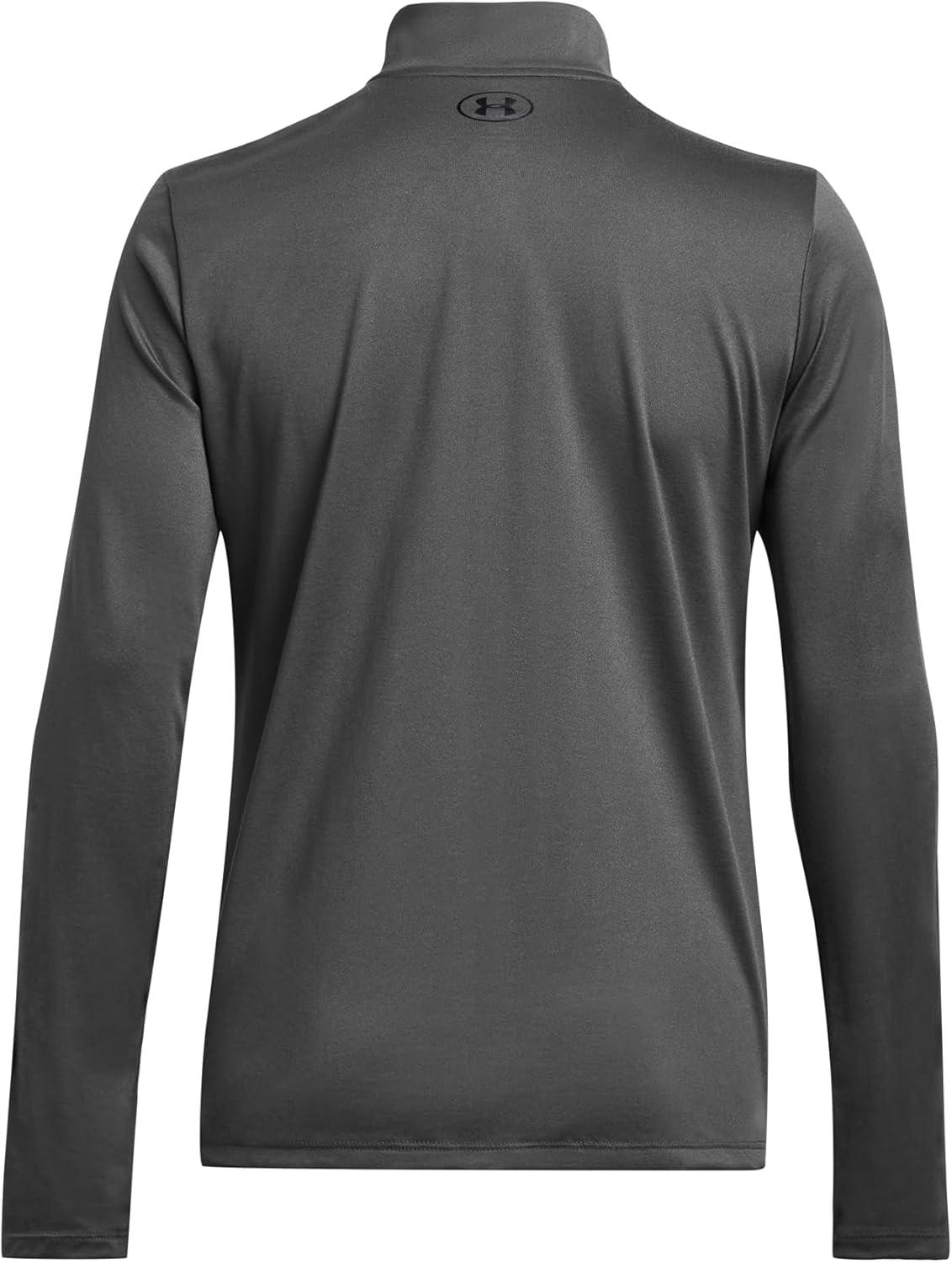 image:imageUnder Armour Womens Tech Quarter Zip025 Castlerock Black