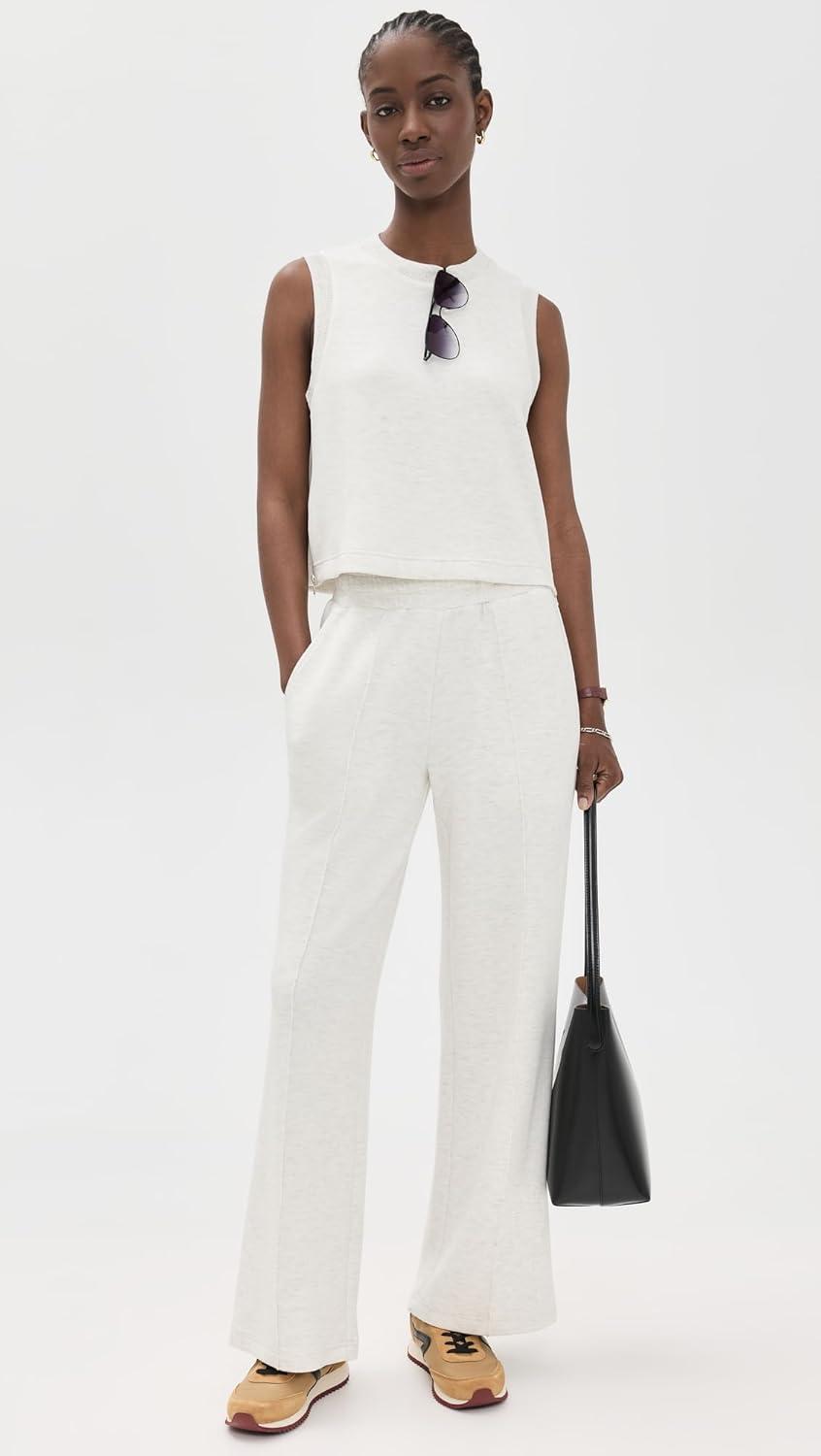 image:imageVarley Womens Shea Crop TankIvory Marl