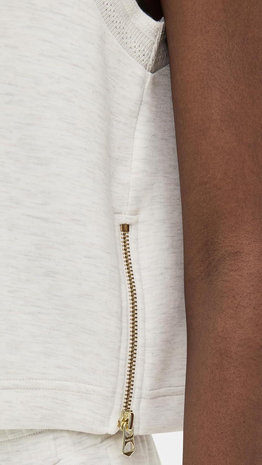 image:imageVarley Womens Shea Crop TankIvory Marl