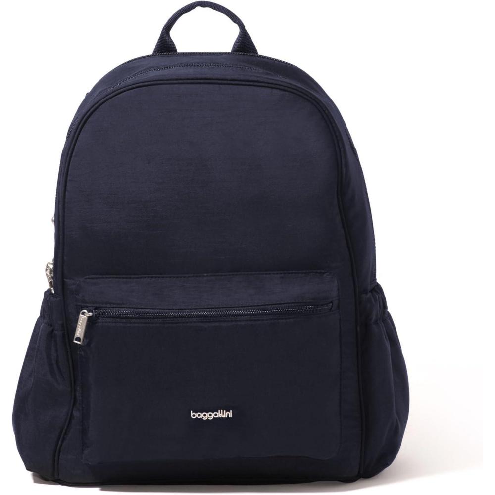 image:imageBaggallini Securtex AntiTheft Laptop Backpack CharcoalFrench Navy