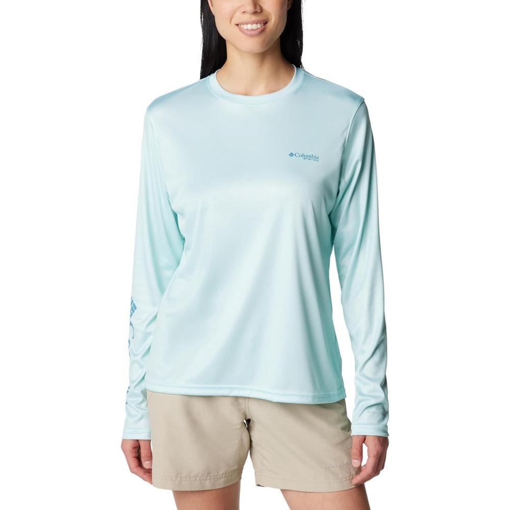 image:imageColumbia Womens Tidal Tee PFG Fish Star Long SleeveIcy MornFish Star Splashflora