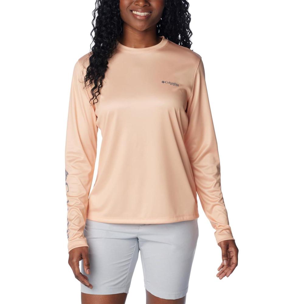 image:imageColumbia Womens Tidal Tee PFG Fish Star Long SleevePeach FizzFish Star Watershed
