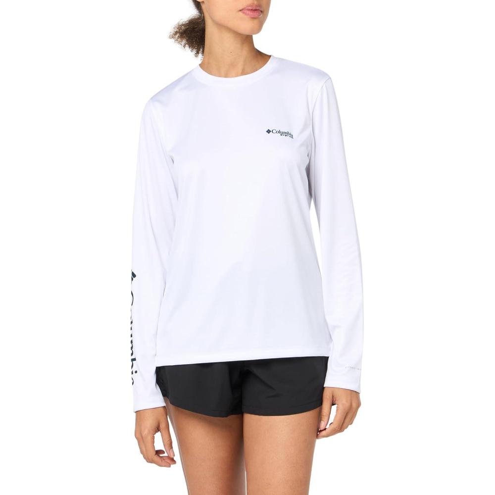 image:imageColumbia Womens Tidal Tee PFG Fish Star Long SleeveWhiteFish Star Americana