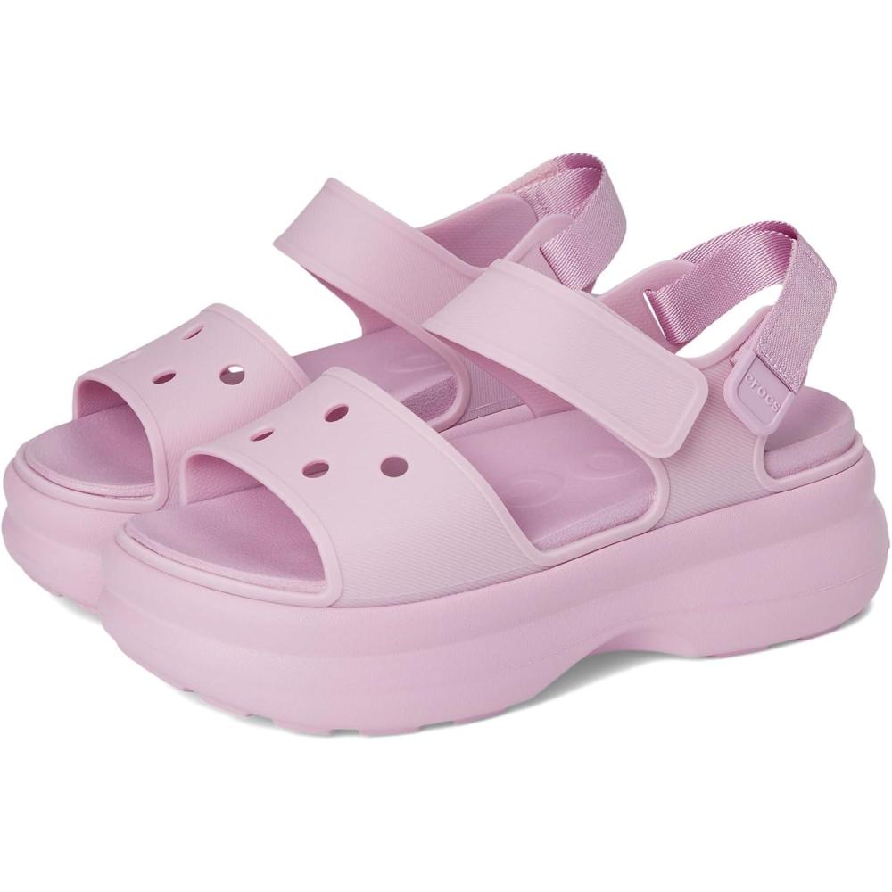 image:imageCrocs Womens Soho Y Strap SandalsHydrangea