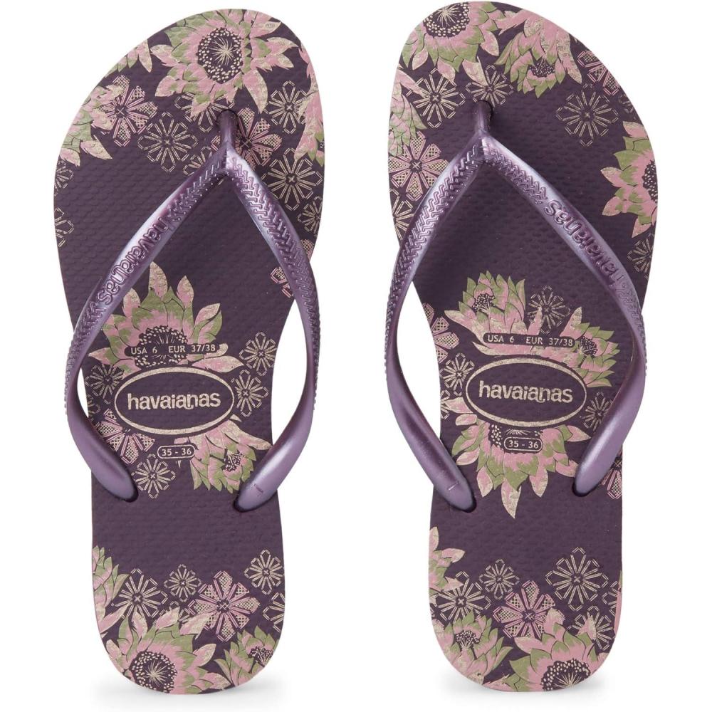 image:imageHavaianas Womens Dragon Flip FlopAubergine