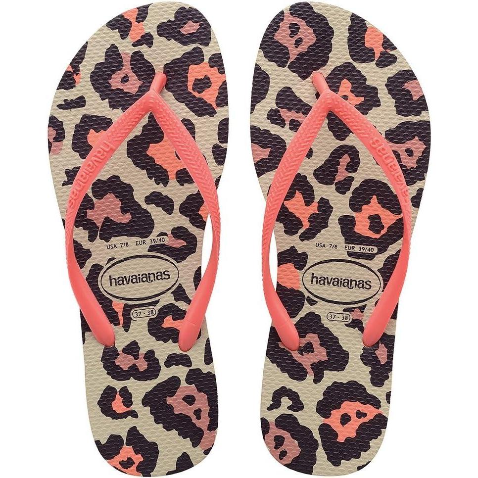image:imageHavaianas Womens Dragon Flip FlopBeige Coral New