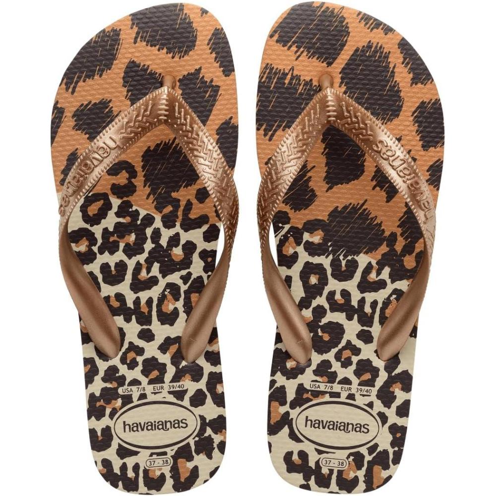 image:imageHavaianas Womens Dragon Flip FlopBeigeRose GoldDark Brown