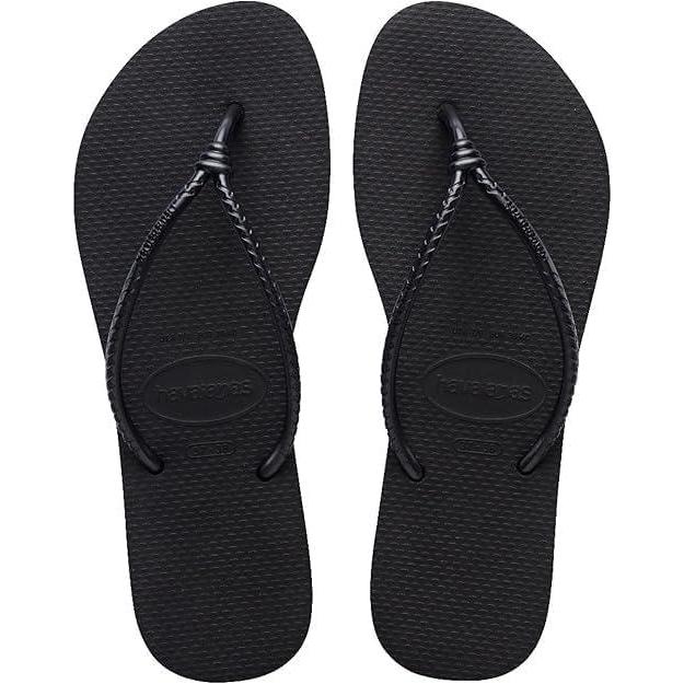 image:imageHavaianas Womens Dragon Flip FlopBlack 001
