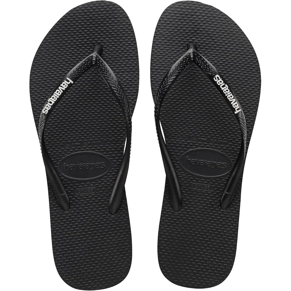 image:imageHavaianas Womens Dragon Flip FlopBlack White