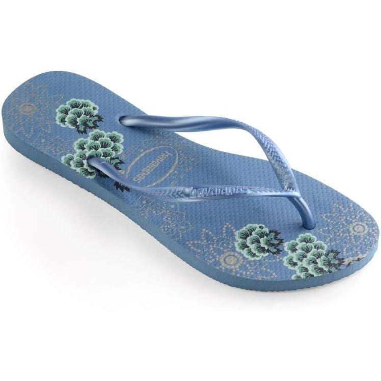 image:imageHavaianas Womens Dragon Flip FlopBlue Metallic
