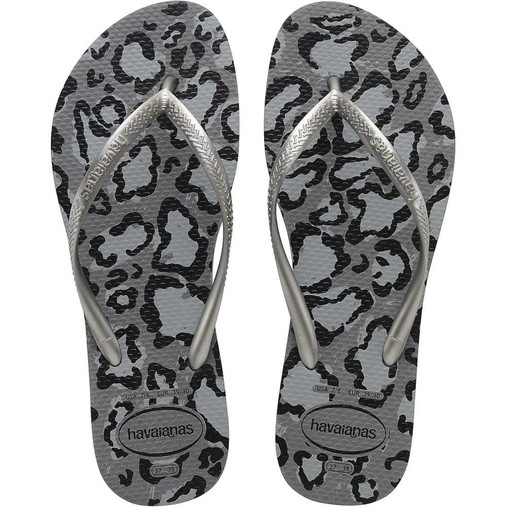 image:imageHavaianas Womens Dragon Flip FlopGrey Aco Silver Bright