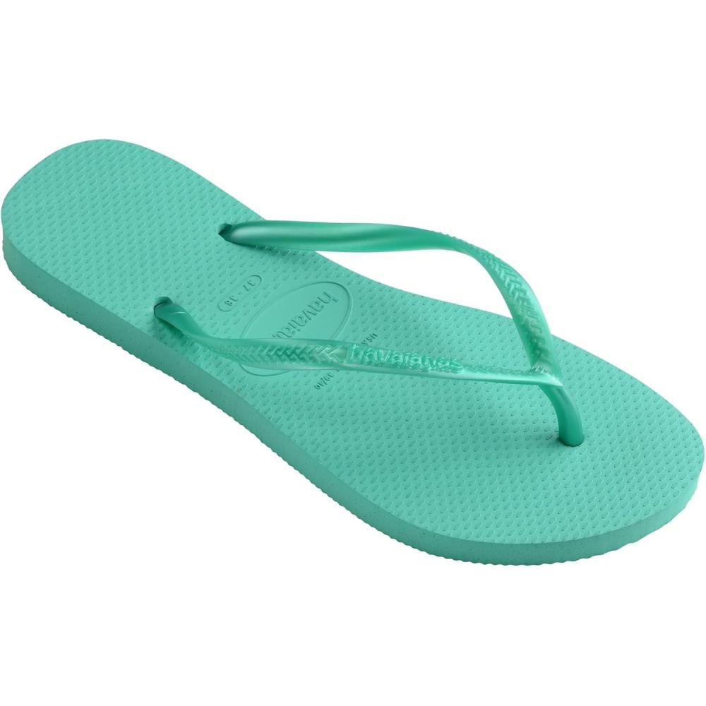 image:imageHavaianas Womens Dragon Flip FlopMetallic Virtual Green