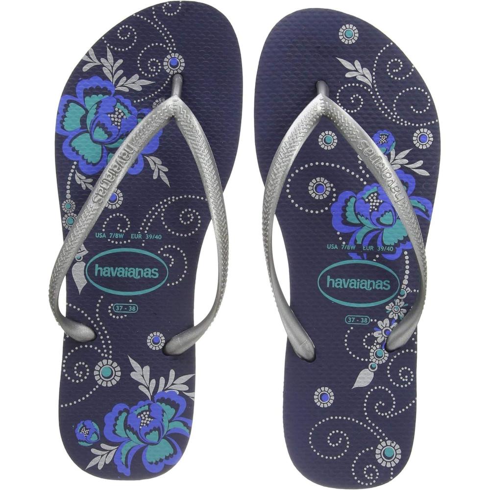 image:imageHavaianas Womens Dragon Flip FlopMulticoloured Blue 0555
