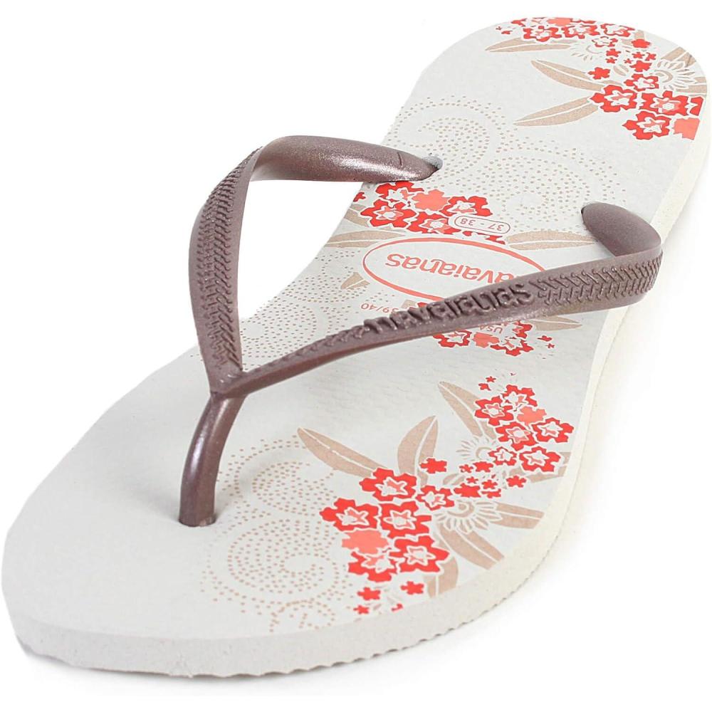 image:imageHavaianas Womens Dragon Flip FlopMulticoloured White Rose Gold Rose Gold