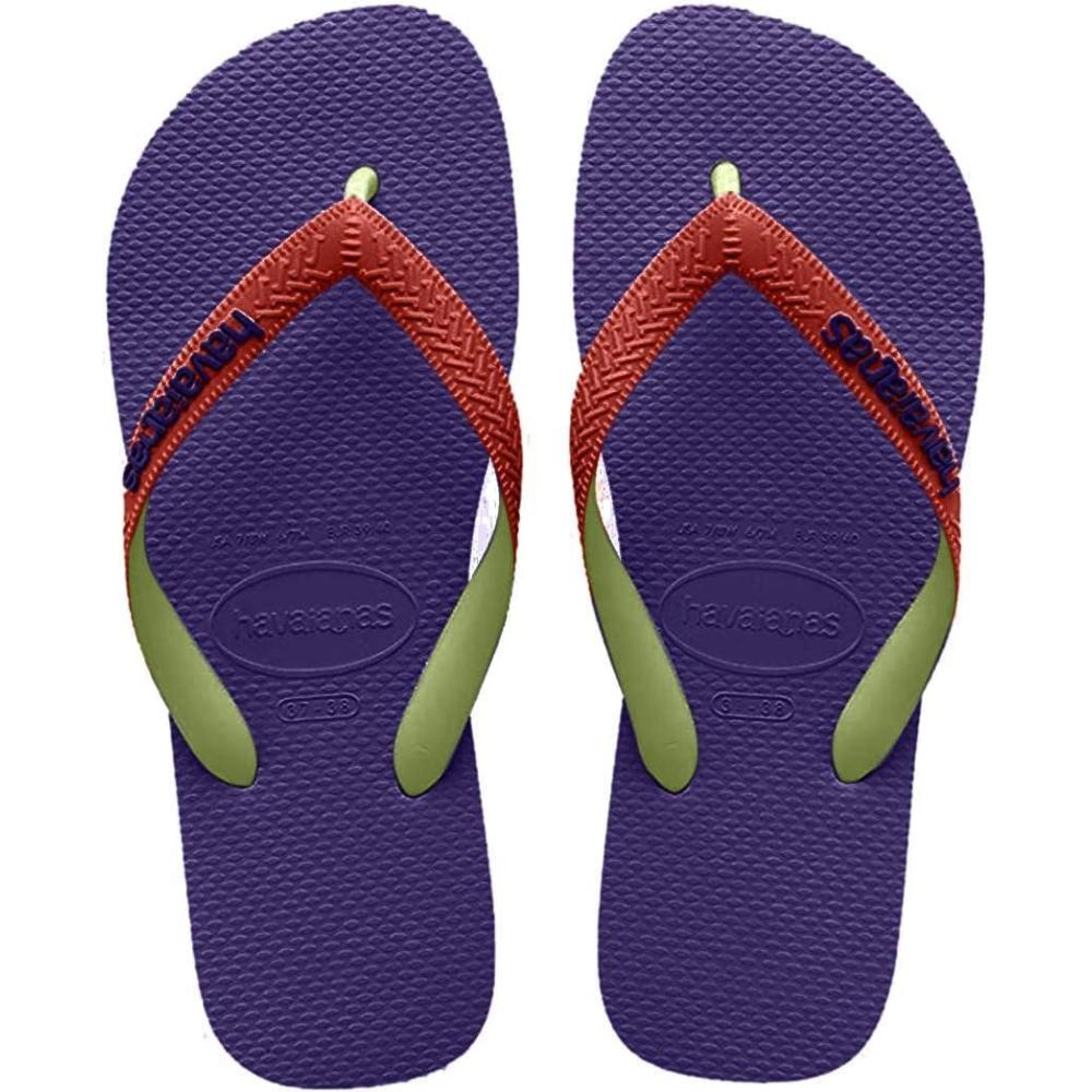 image:imageHavaianas Womens Dragon Flip FlopOrange blue purple