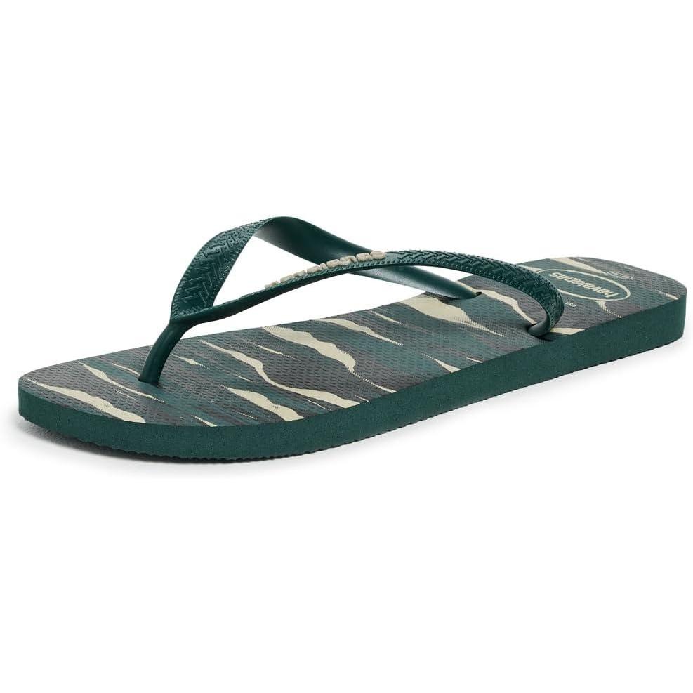 image:imageHavaianas Womens Dragon Flip FlopPantanal Green