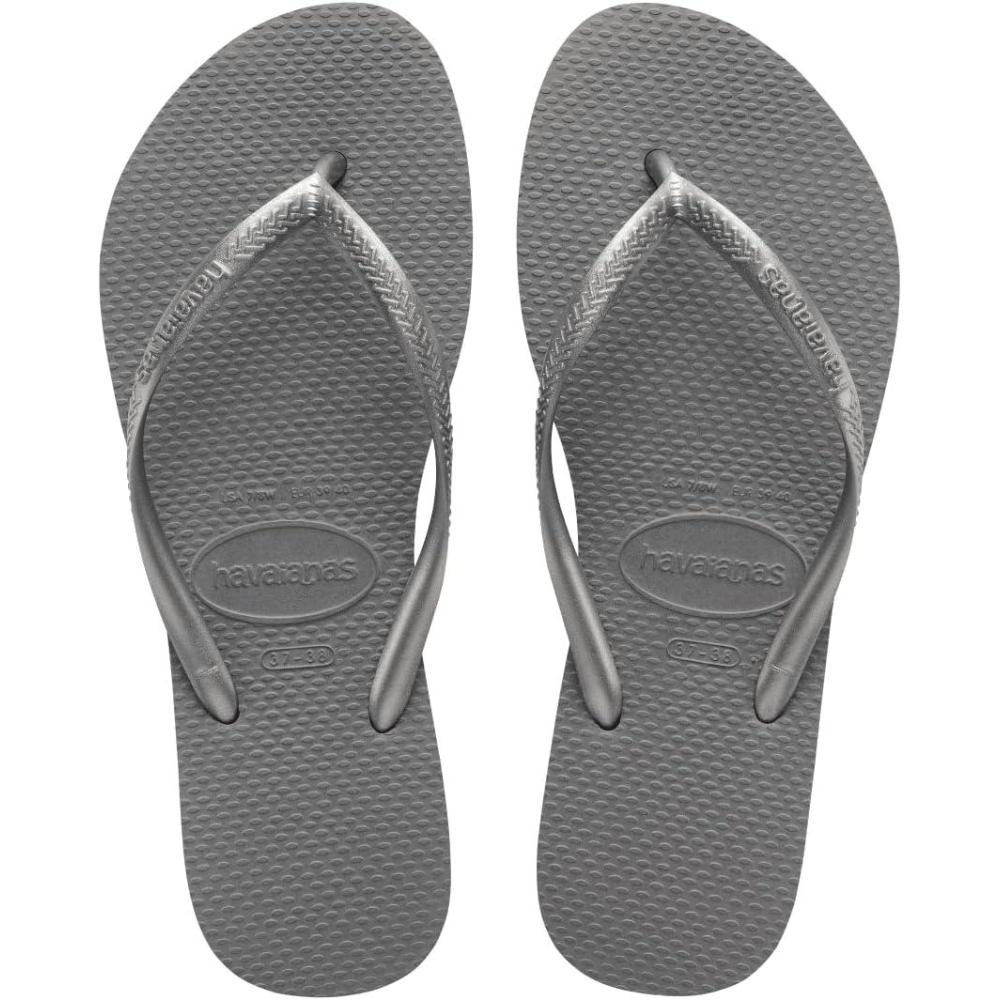 image:imageHavaianas Womens Dragon Flip FlopSteel Grey