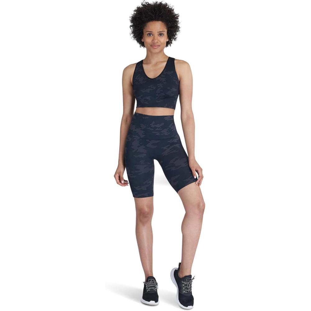 image:imageLook at Me Now Seamless Crop TopBlack Camo