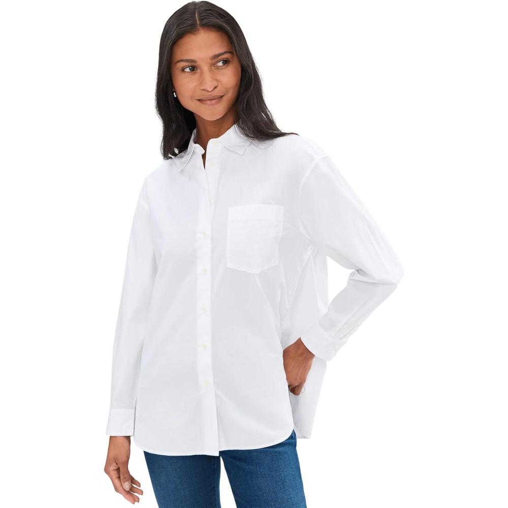image:imageMadewell Womens The Easy Shirt in PoplinWhite