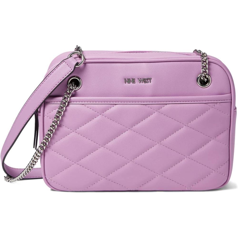 image:imageNine West Georgi Mini Convertible Camera CrossbodyWild Rose
