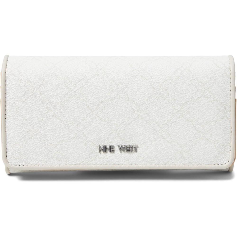 image:imageNine West Womens Zuri Slg OrganizerWhite Logo