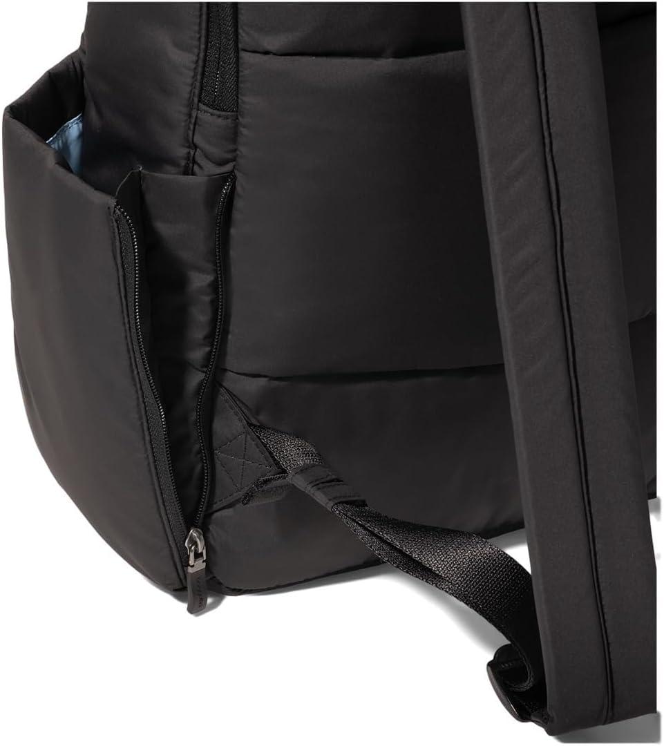 image:imageBaggallini Set Wave Backpack 12x1575 Lightweight Work Travel Bag wLuggage Sleeve amp RFIDBlack Wave Puff