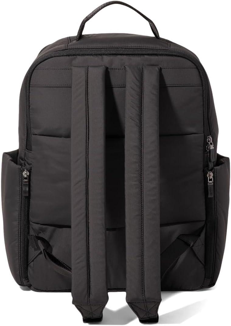 image:imageBaggallini Set Wave Backpack 12x1575 Lightweight Work Travel Bag wLuggage Sleeve amp RFIDBlack Wave Puff