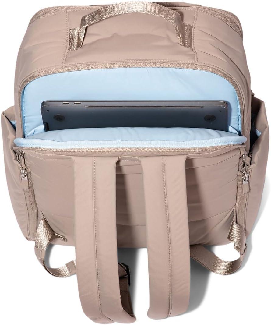 image:imageBaggallini Set Wave Backpack 12x1575 Lightweight Work Travel Bag wLuggage Sleeve amp RFIDMoonrock Wave Puff