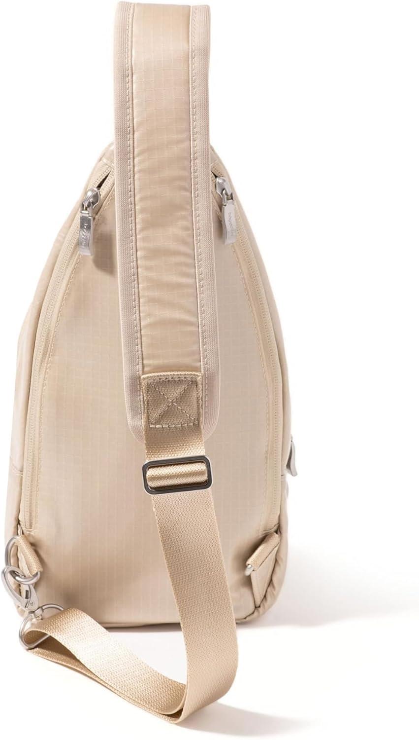 image:imageBaggallini womens Central Park SlingChalk Gloss Ripstop