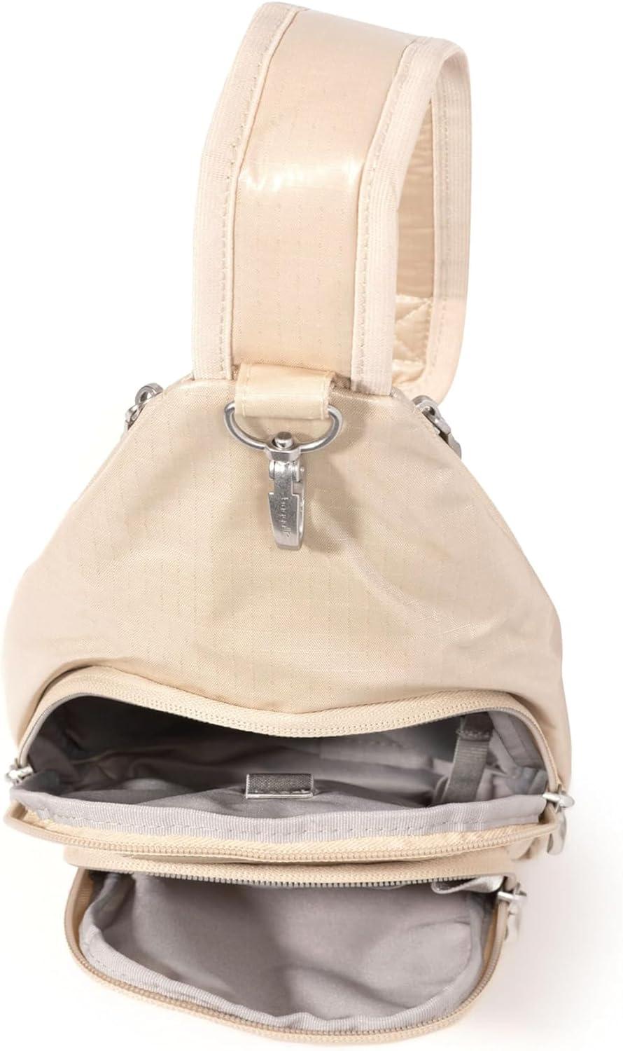 image:imageBaggallini womens Central Park SlingChalk Gloss Ripstop