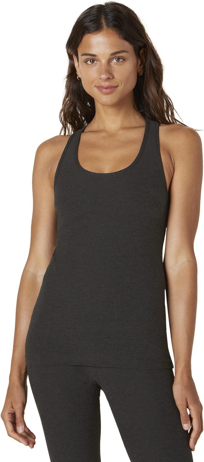image:imageBeyond Yoga Womens Spacedye Step Up Racerback TankDarkest Night