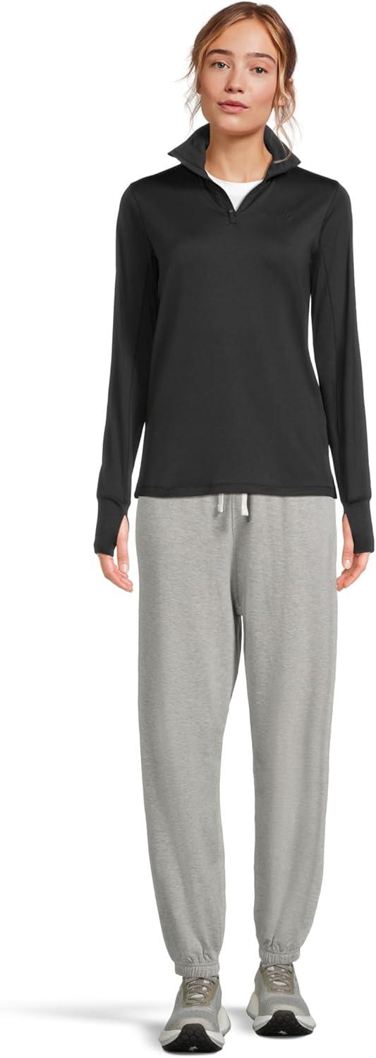 image:imageCraft Womens Flow Halfzip LongsleeveBlack Melange