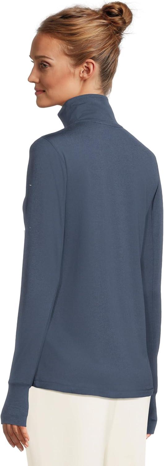 image:imageCraft Womens Flow Halfzip LongsleeveNorthMelange