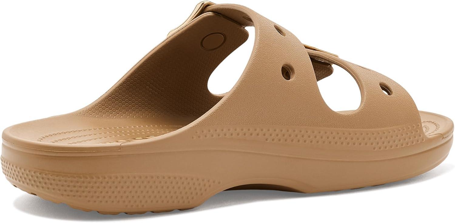 image:imageCrocs Classic Saturday SandalsSepiaMetallic Buckle