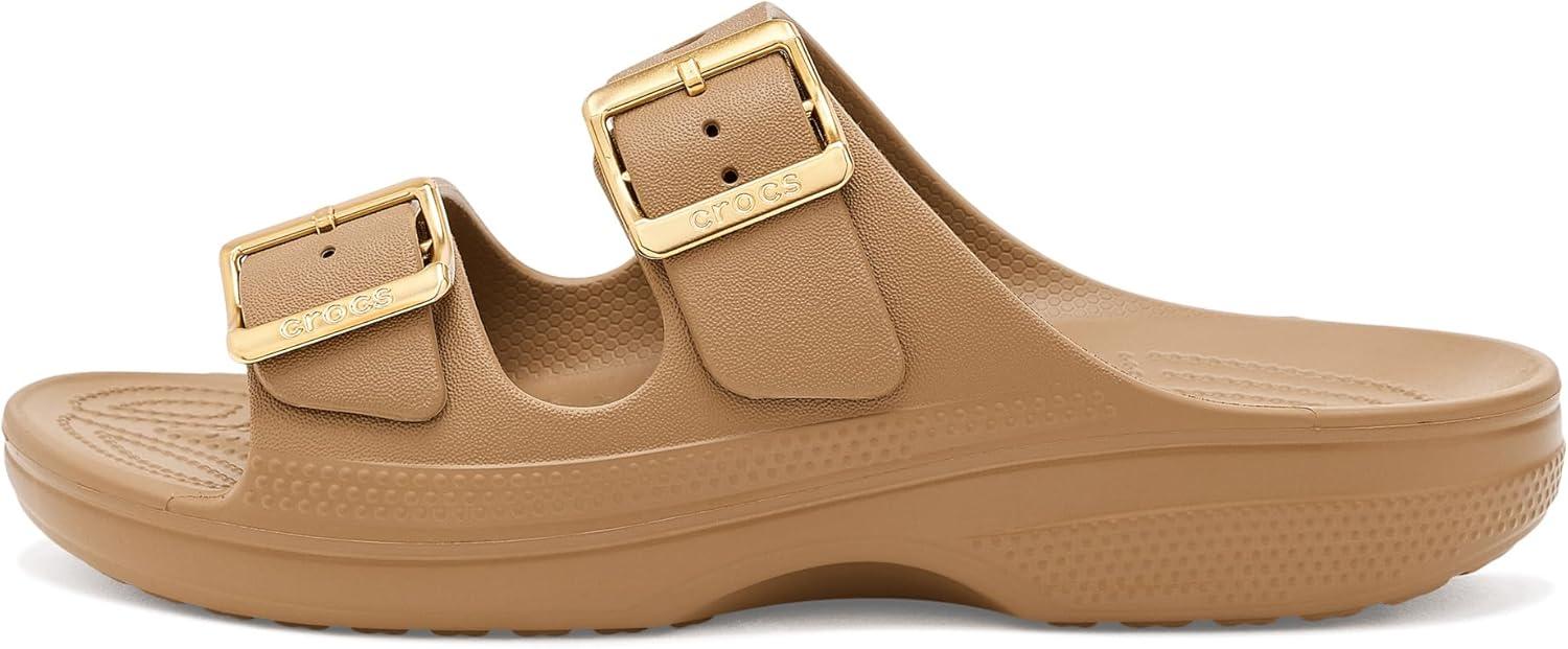 image:imageCrocs Classic Saturday SandalsSepiaMetallic Buckle