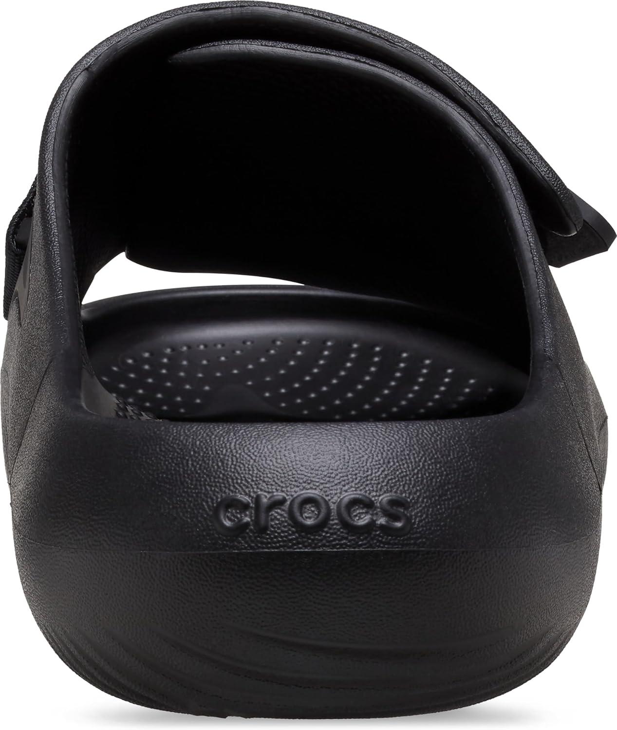 image:imageCrocs Unisex Adult Mellow Luxe Recovery Slide SandalsBlack